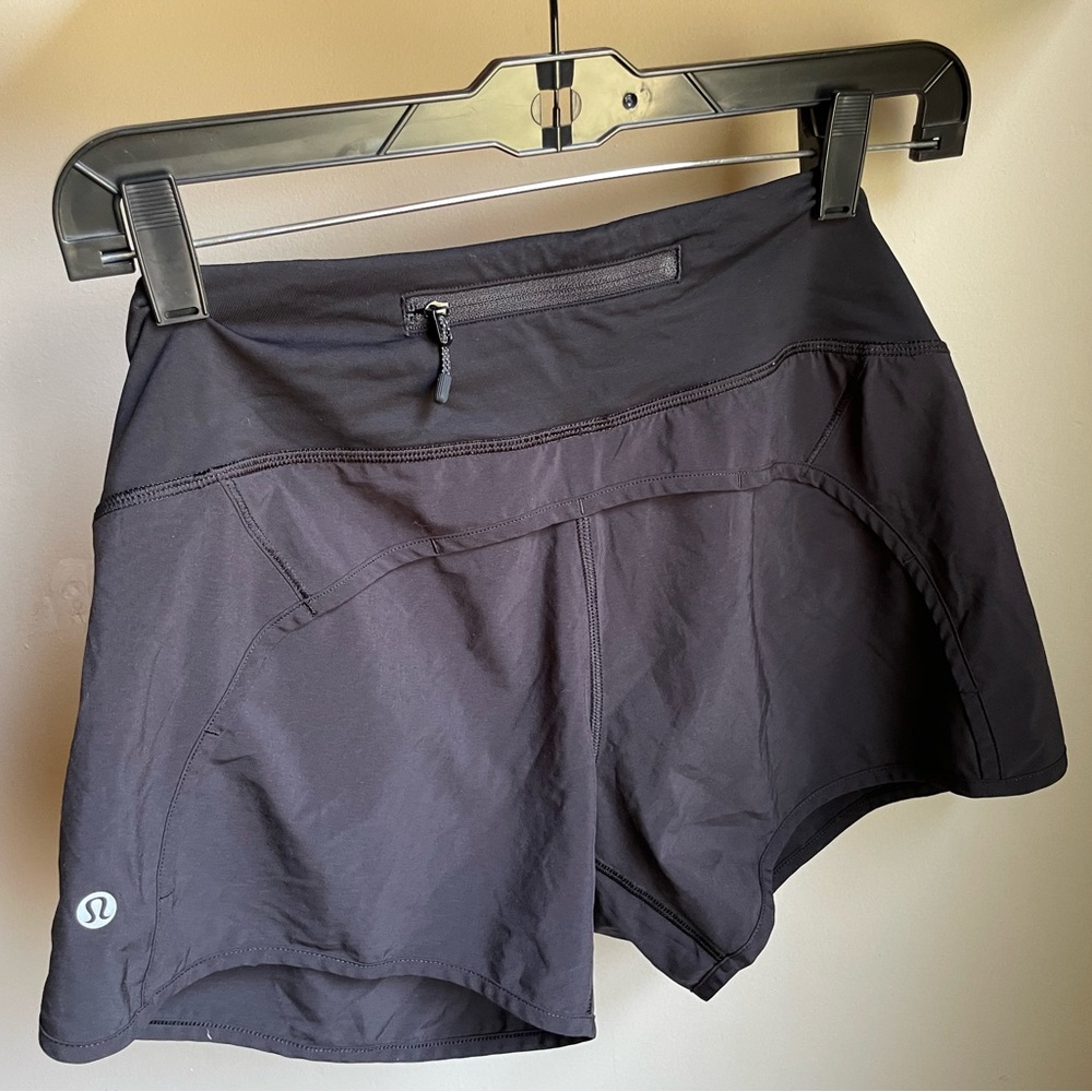 Lululemon Run Times Short 4-way Stretch, Black
